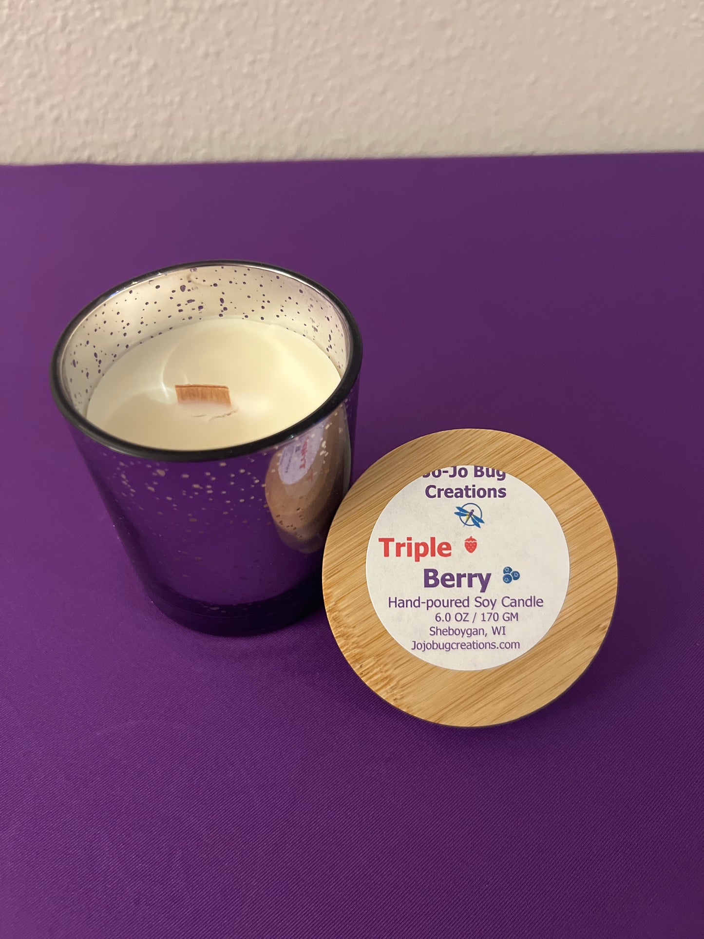 Triple Berry 6oz Candle