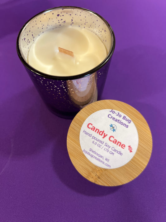 Candy Cane 6oz Candle