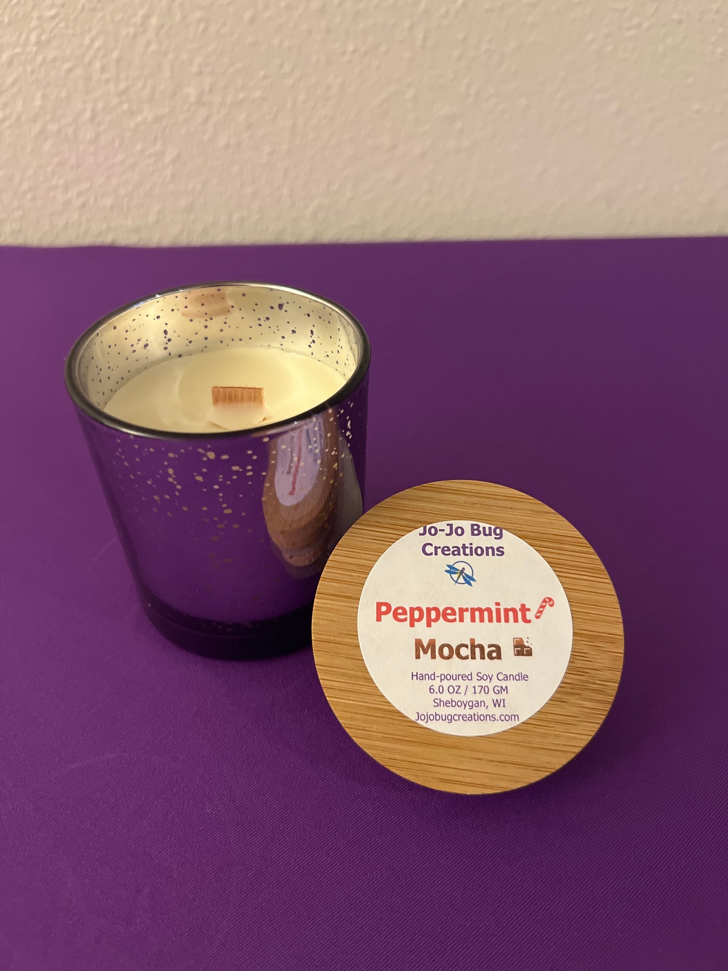 Peppermint Mocha 6oz Candle