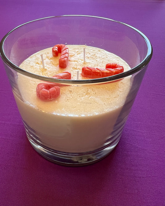 Candy Cane 3-Wick Candle
