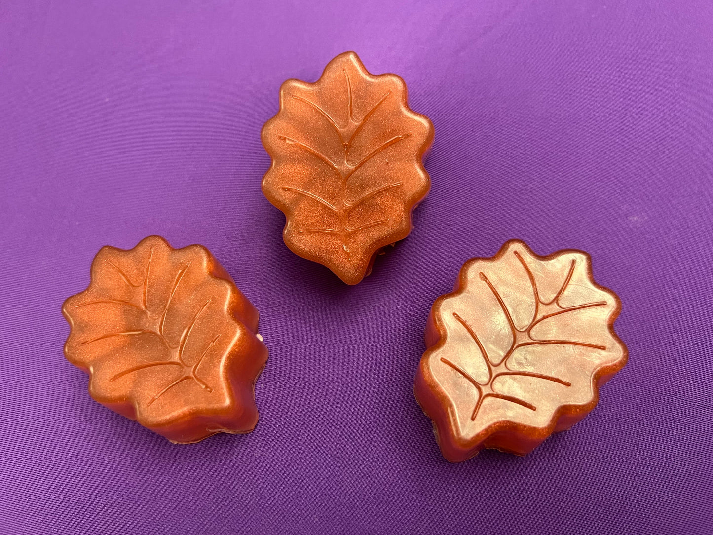 Leaf Shaped Apple Cider Scented Soap