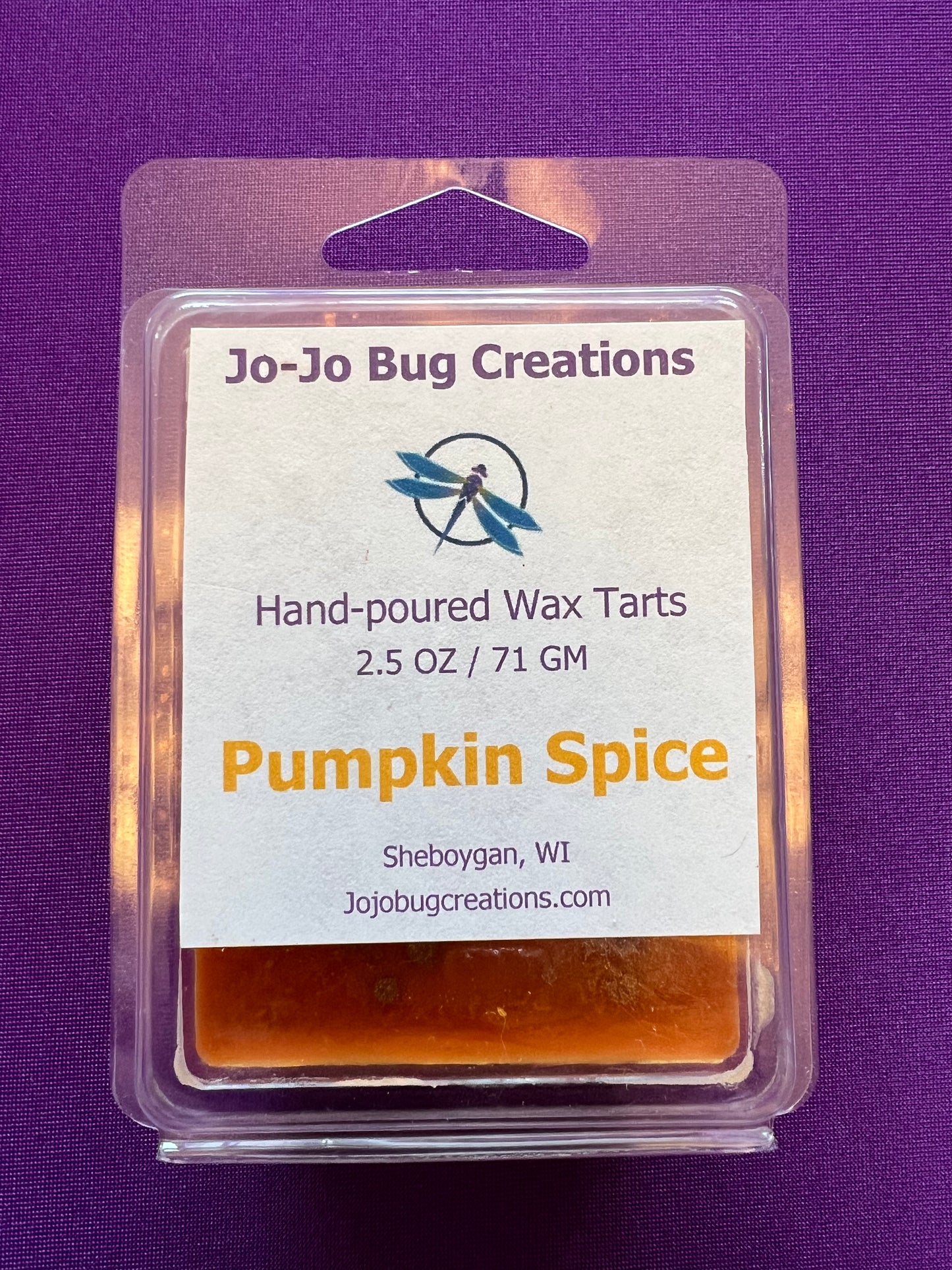 Pumpkin Spice Wax Tarts