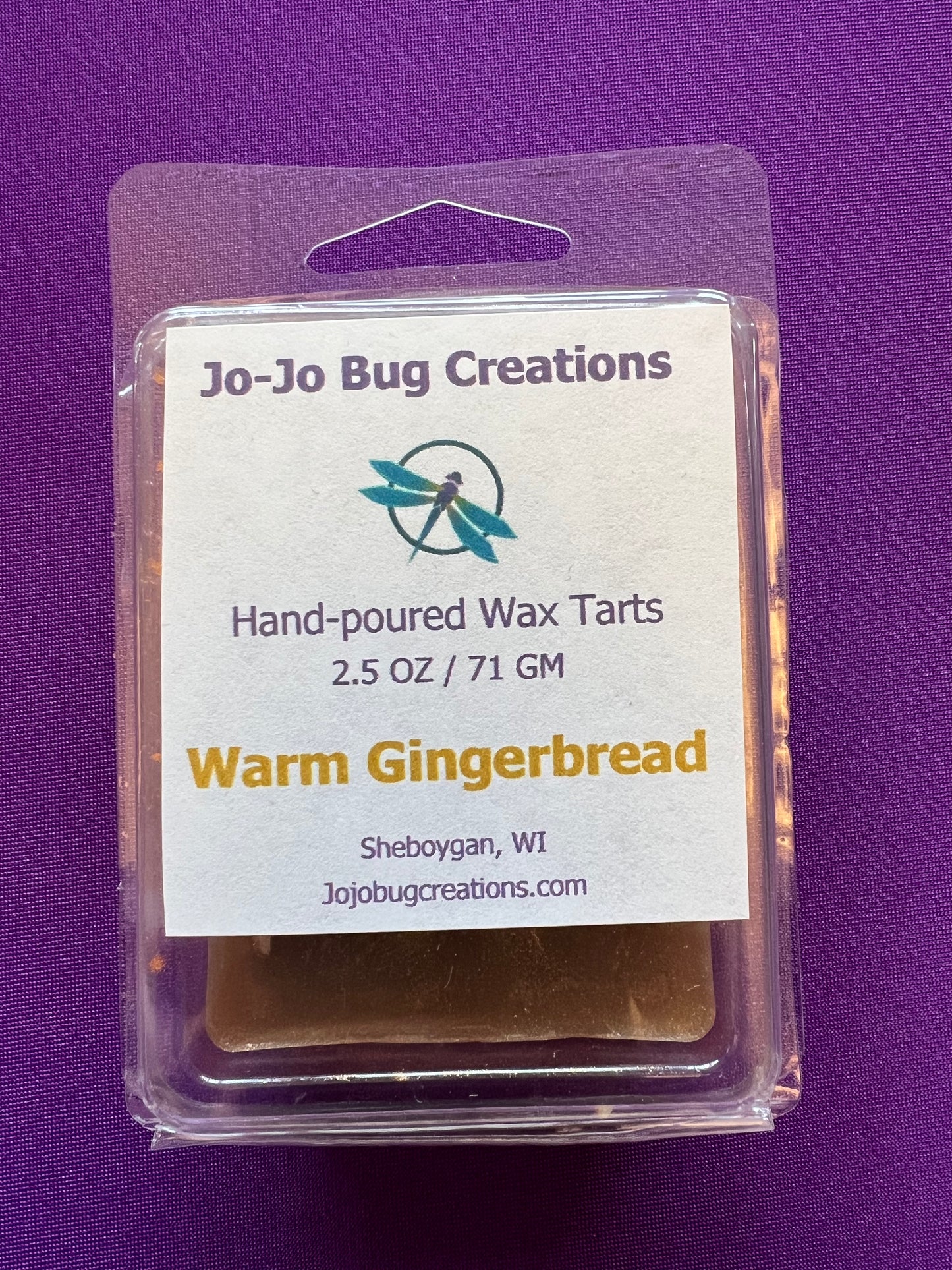 Warm Gingerbread Wax Tarts