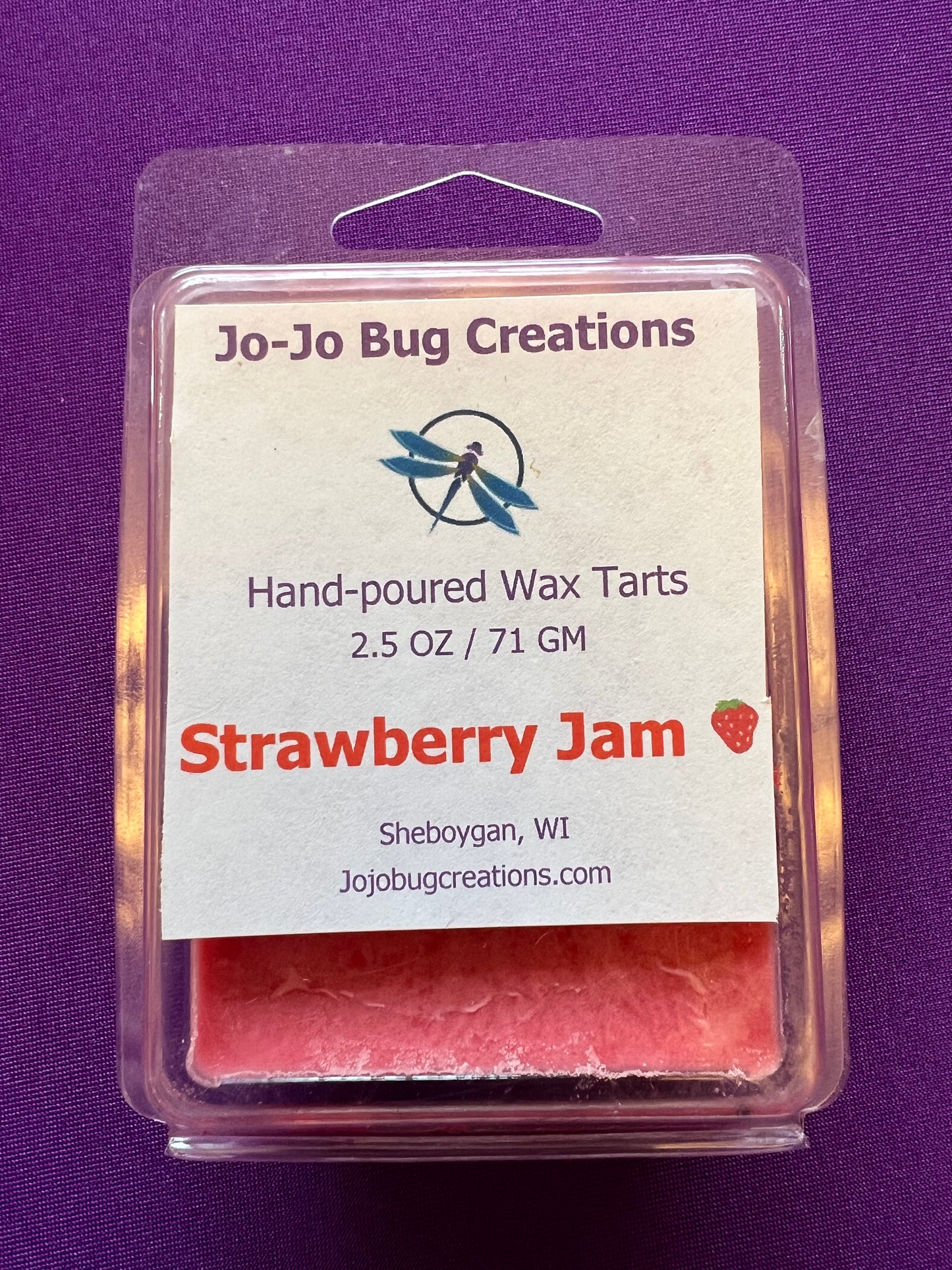 Strawberry Jam Wax Tarts