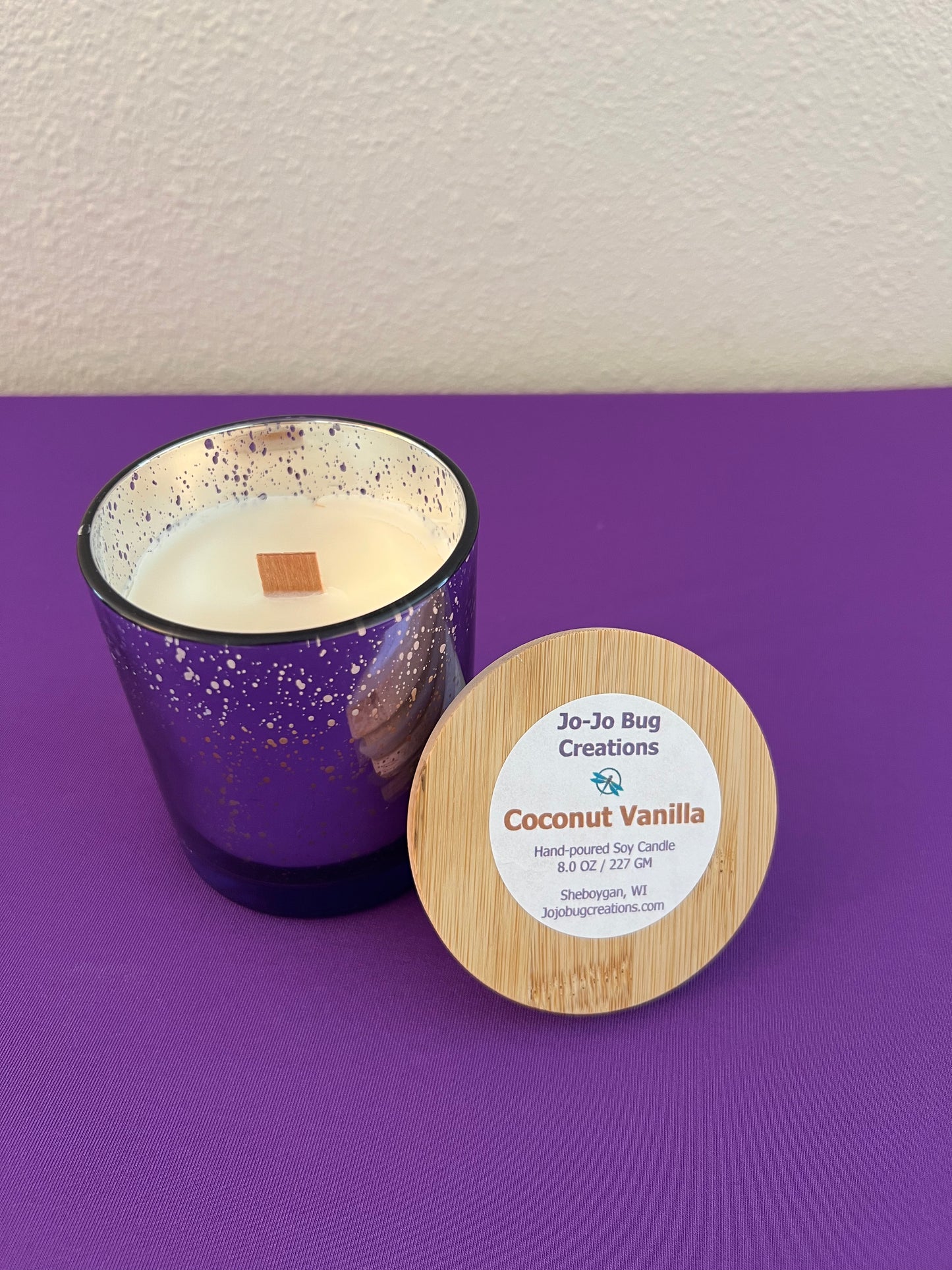 Coconut Vanilla 8oz Candle