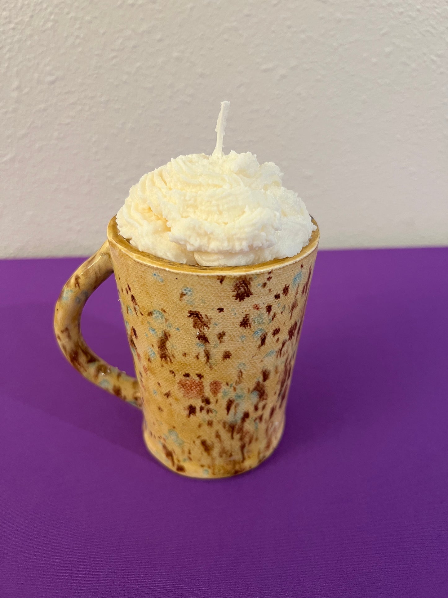 Pumpkin Spice Latte Mug Candle