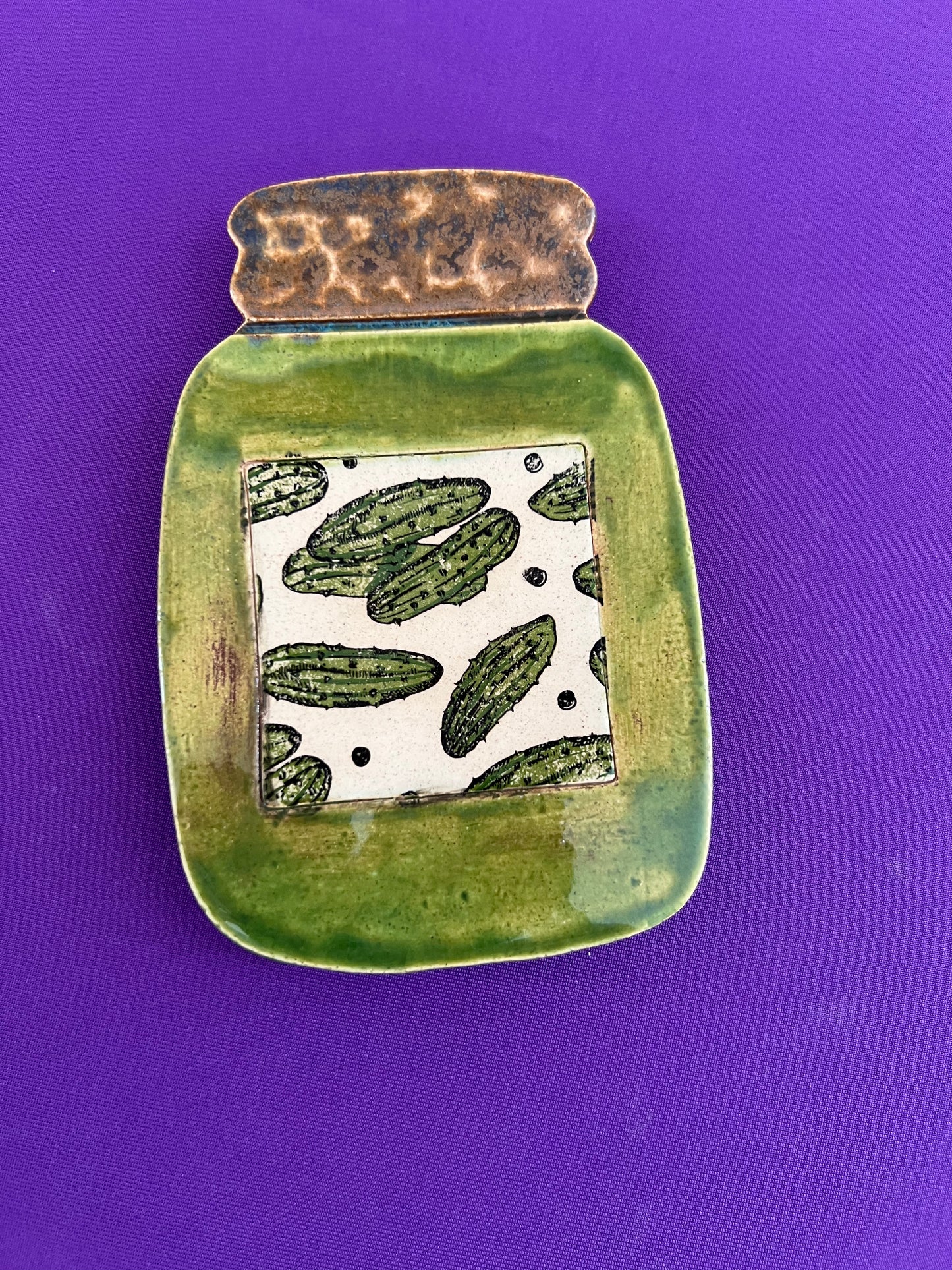 Pickle Jar Spoon Rest
