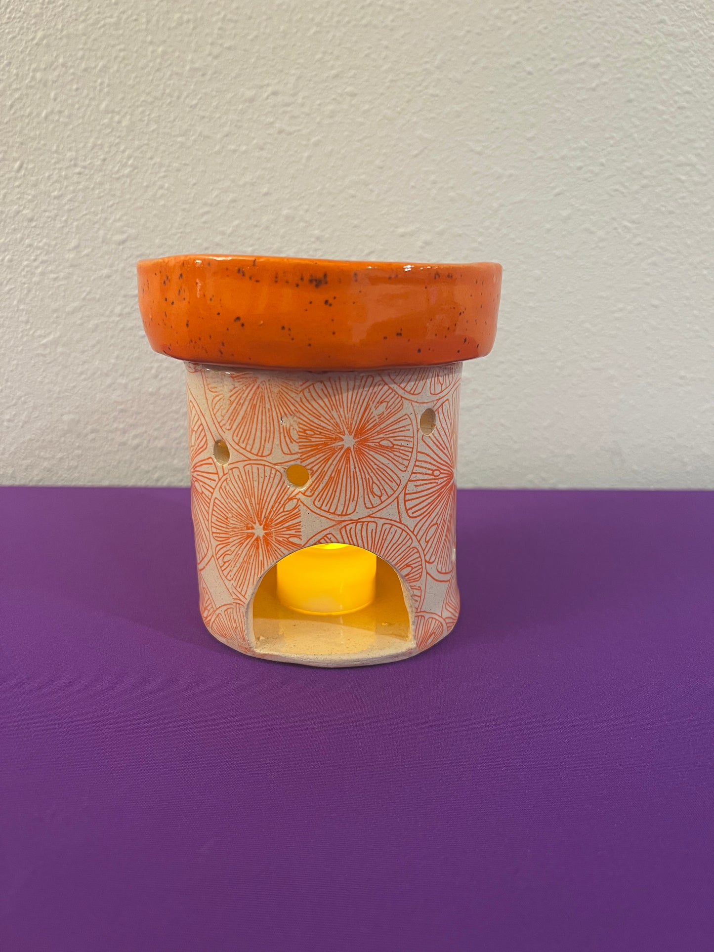 Orange Wax Warmer