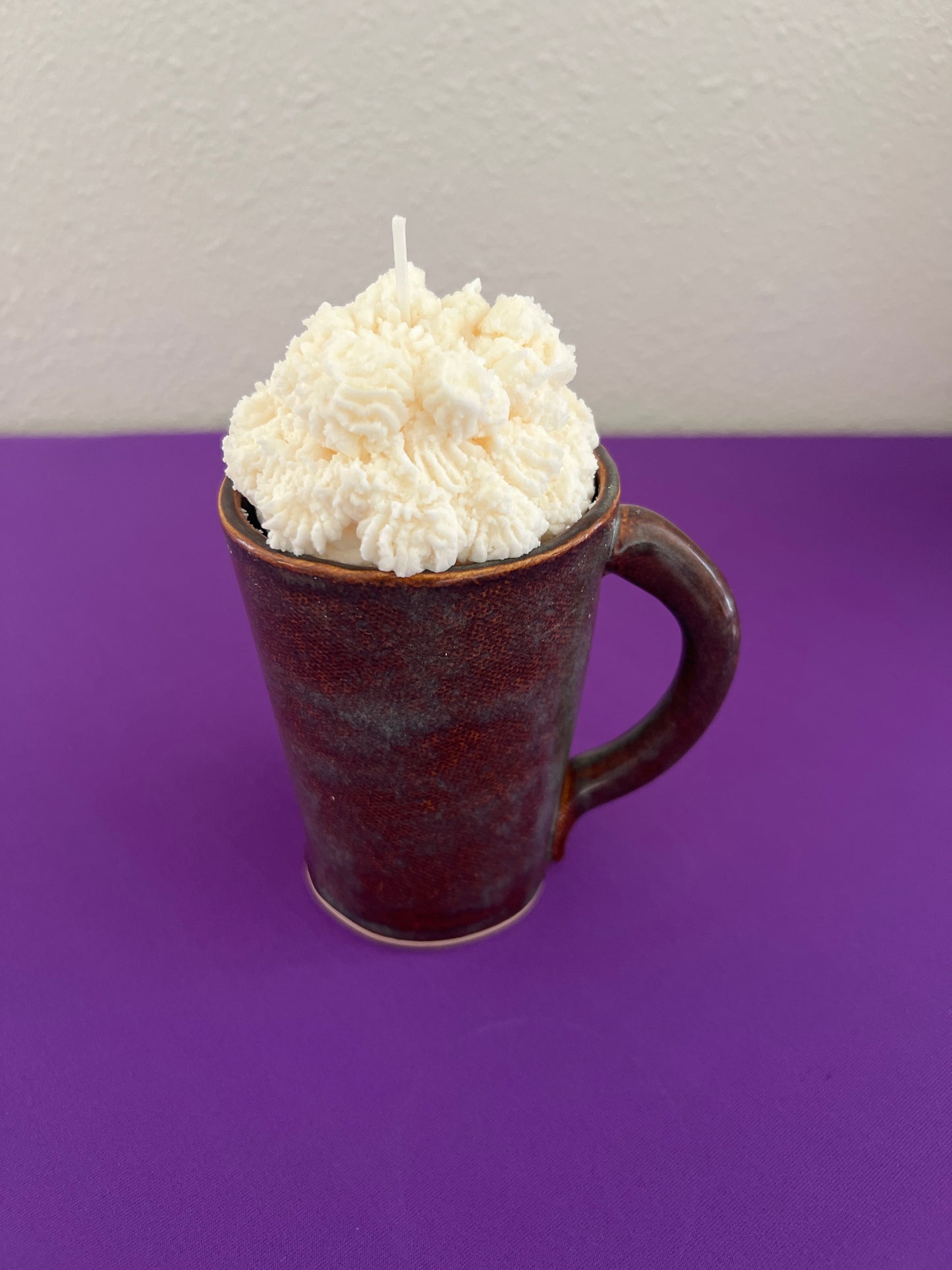 Peppermint Mocha Latte Mug Candle