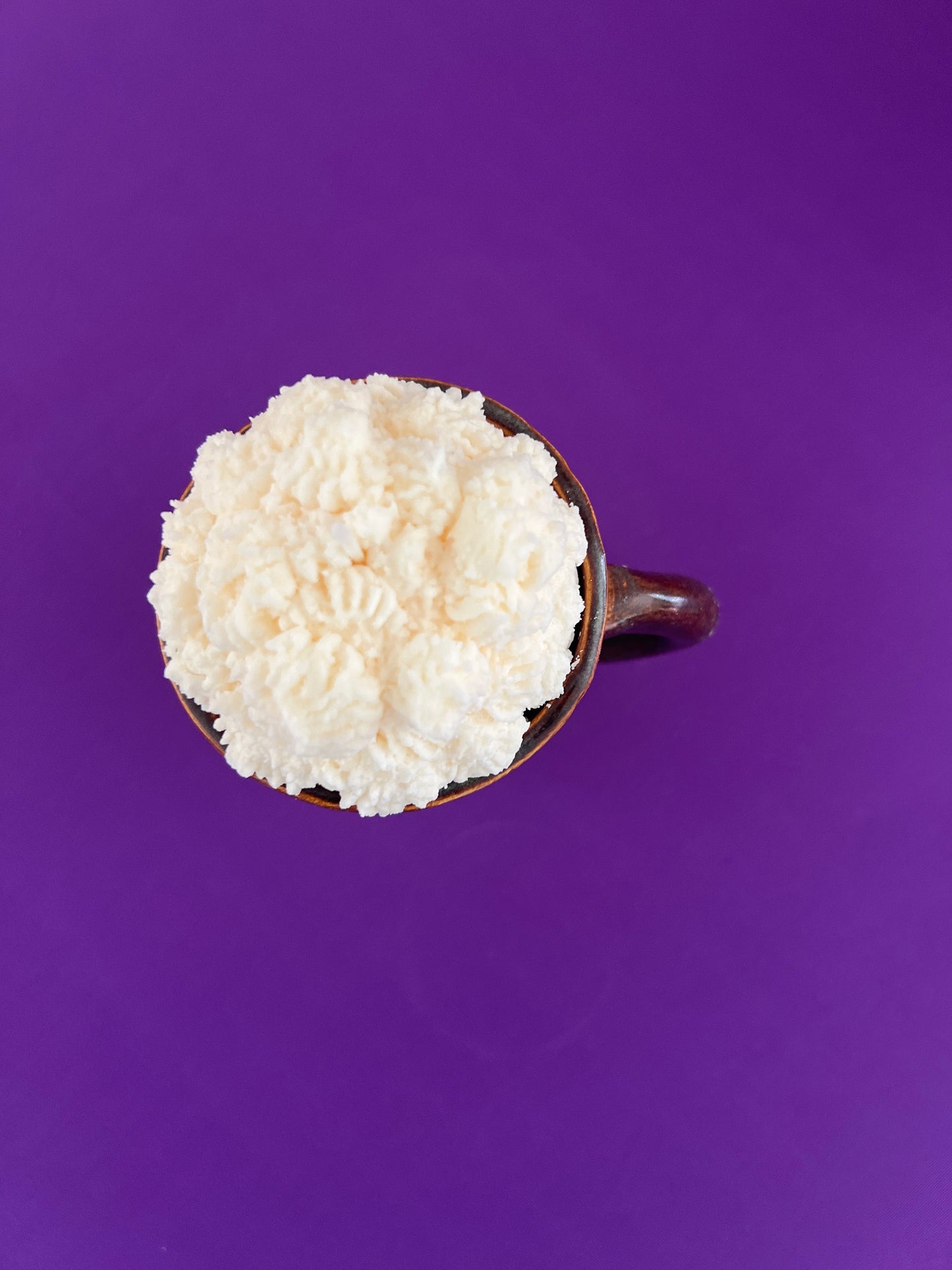 Peppermint Mocha Latte Mug Candle