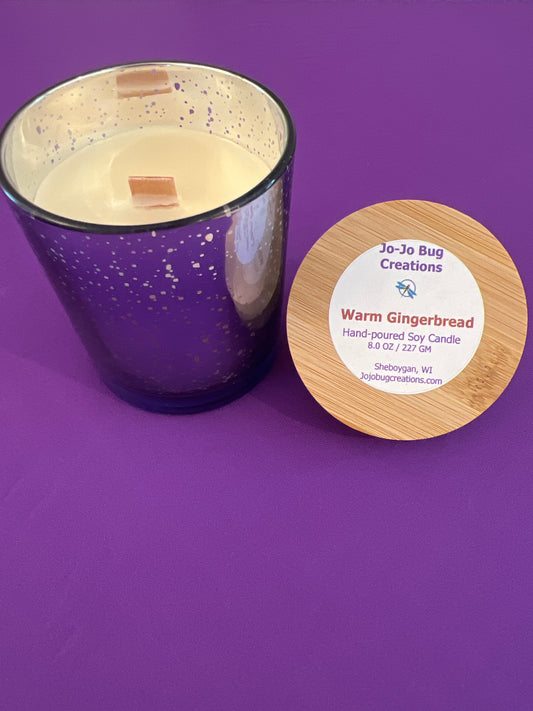 Warm Gingerbread 8oz Candle