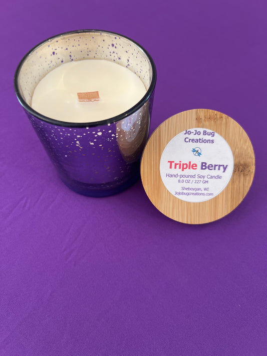 Triple Berry 8oz Candle