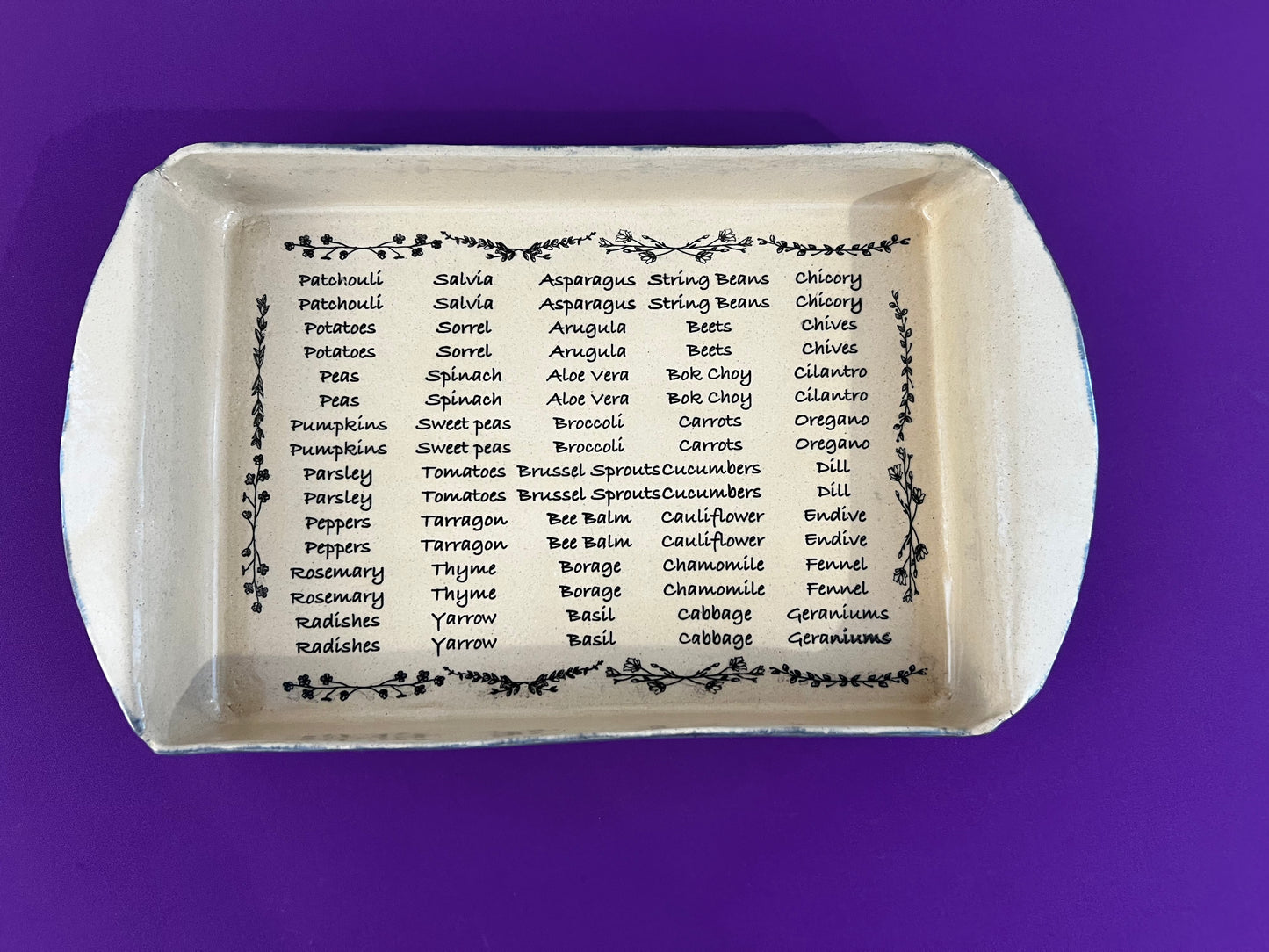 Herb Baking Dish
