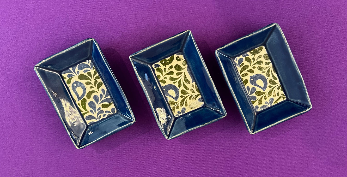 Blue Partridge Family Relish Dishes