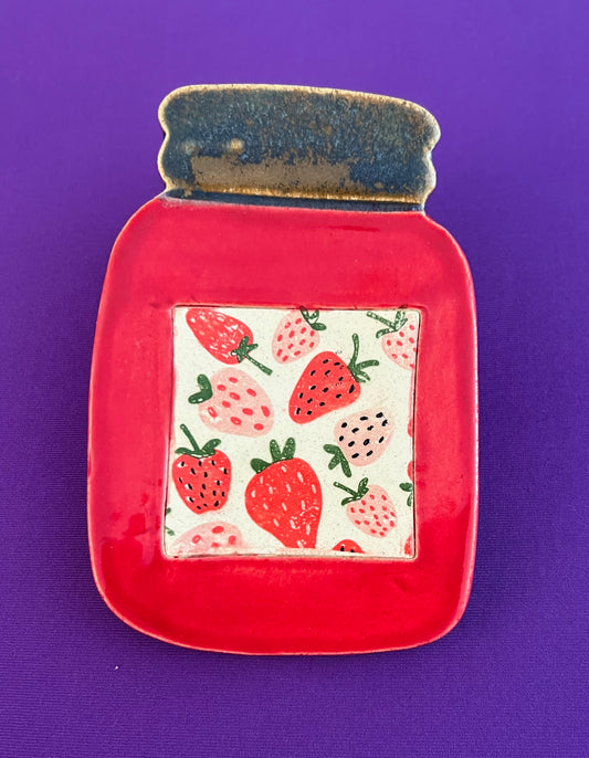 Strawberry Jam Spoon Rest