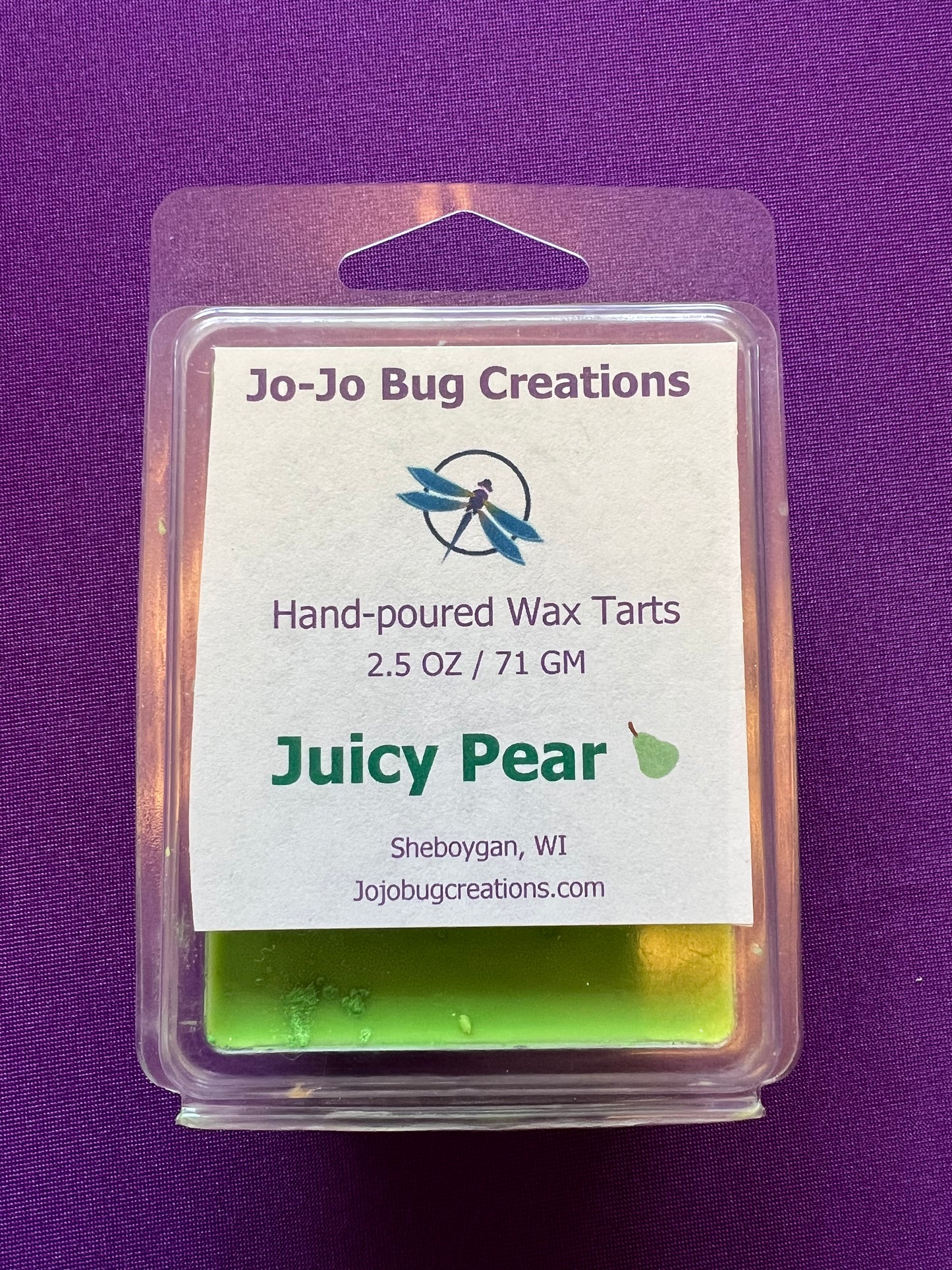 Juicy Pear Wax Tarts