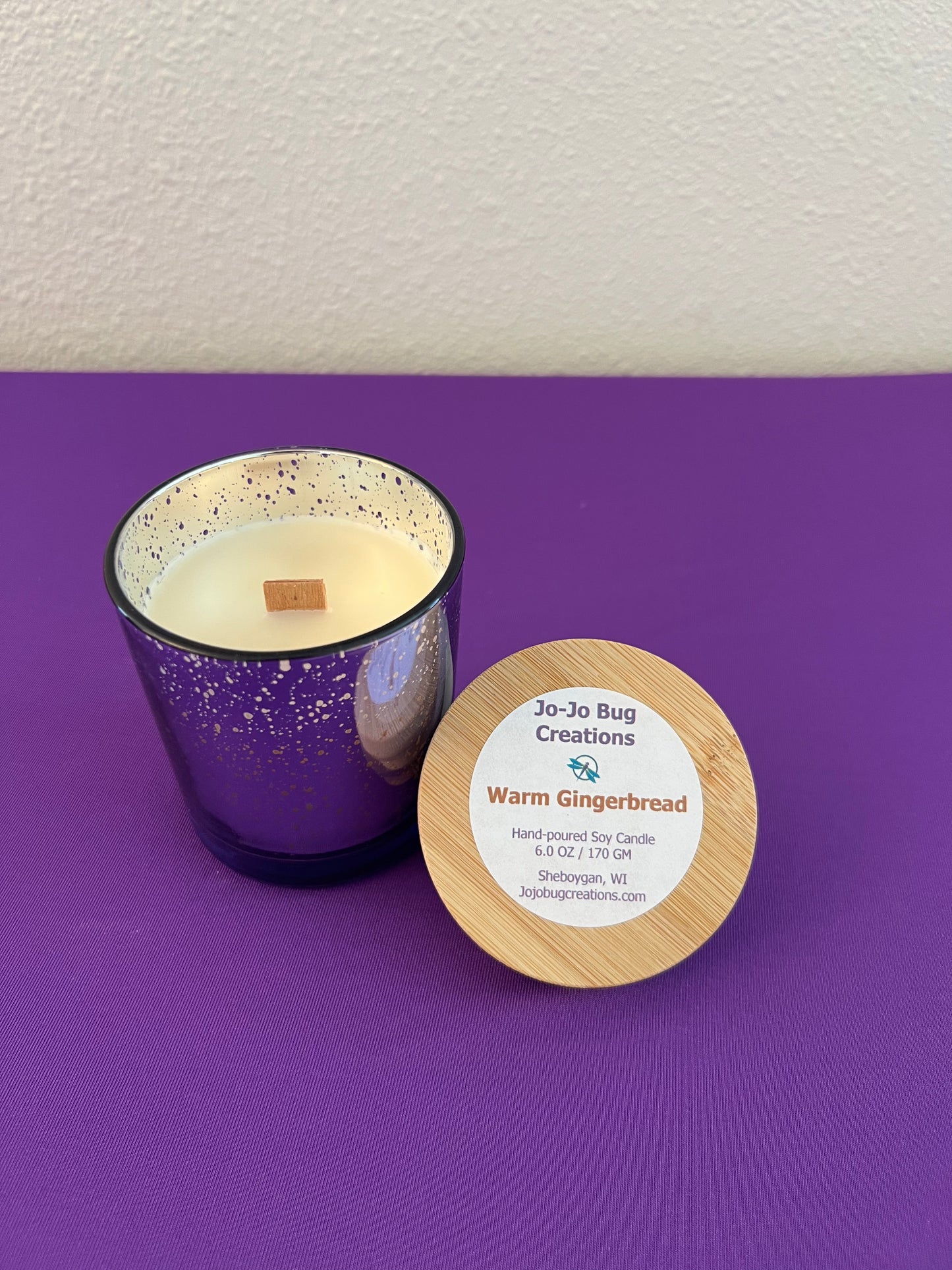 Warm Gingerbread 6oz Candle
