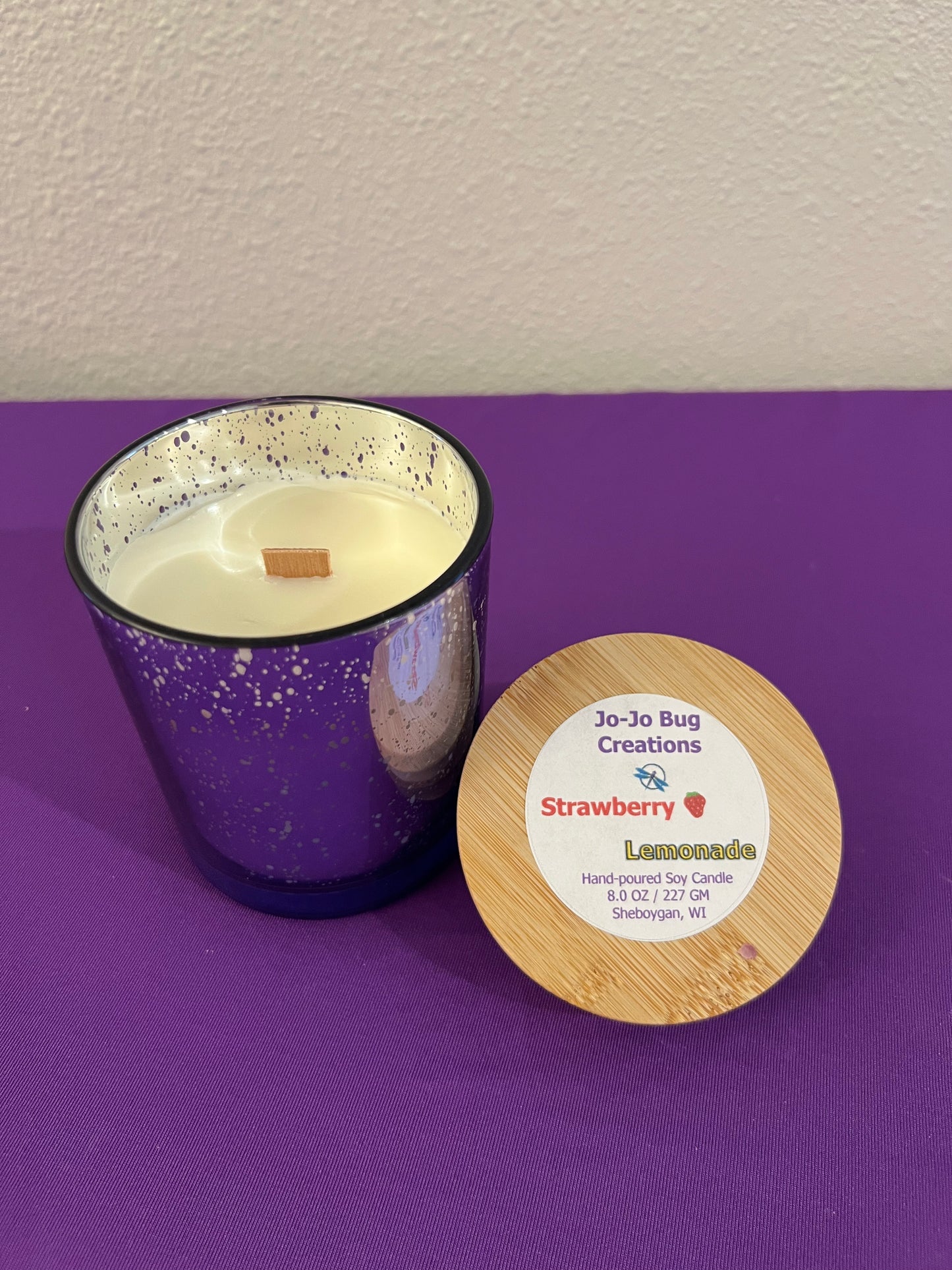 Strawberry Lemonade 8oz Candle
