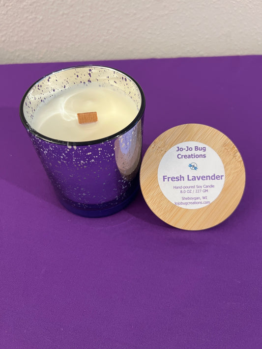 Fresh Lavender 8oz Candle