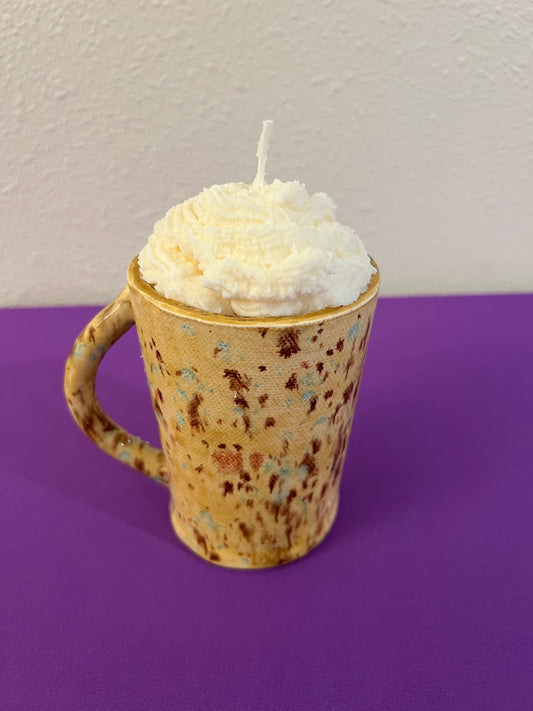 Pumpkin Spice Latte Mug Candle