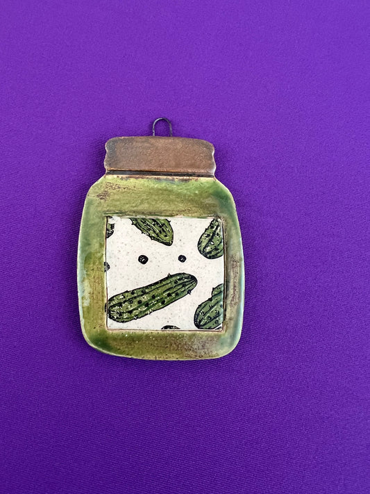 Pickle Jar Ornament