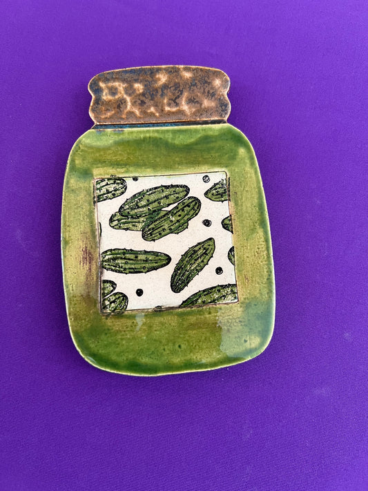 Pickle Jar Spoon Rest