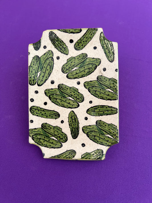 Pickle Soapdish/Spoonrest