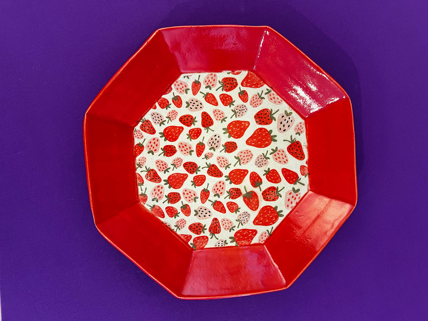 Strawberry Pie Pan