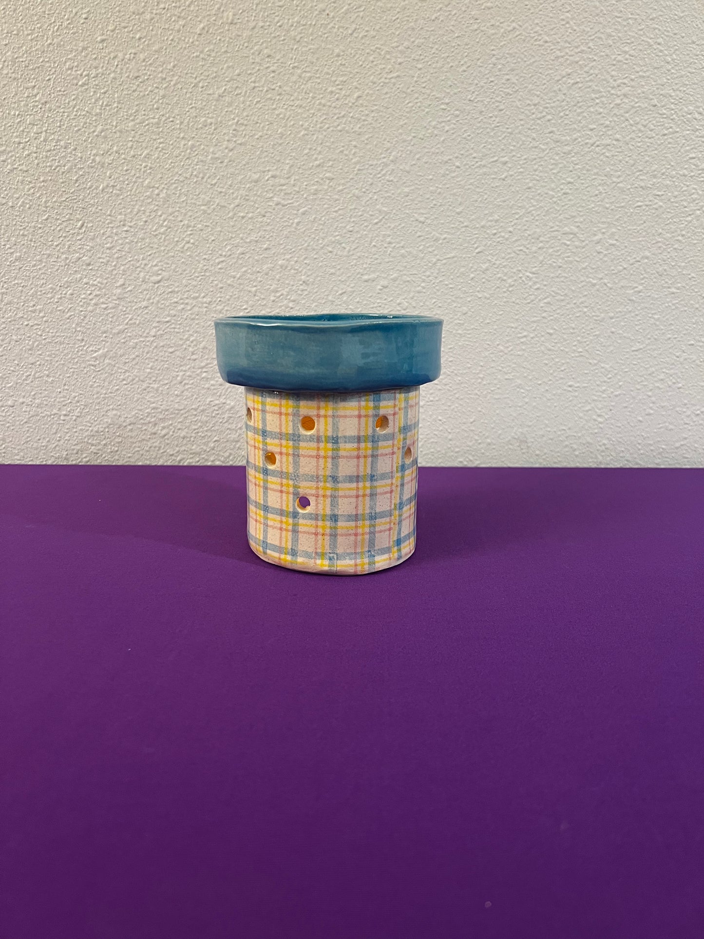 Spring Plaid Wax Warmer
