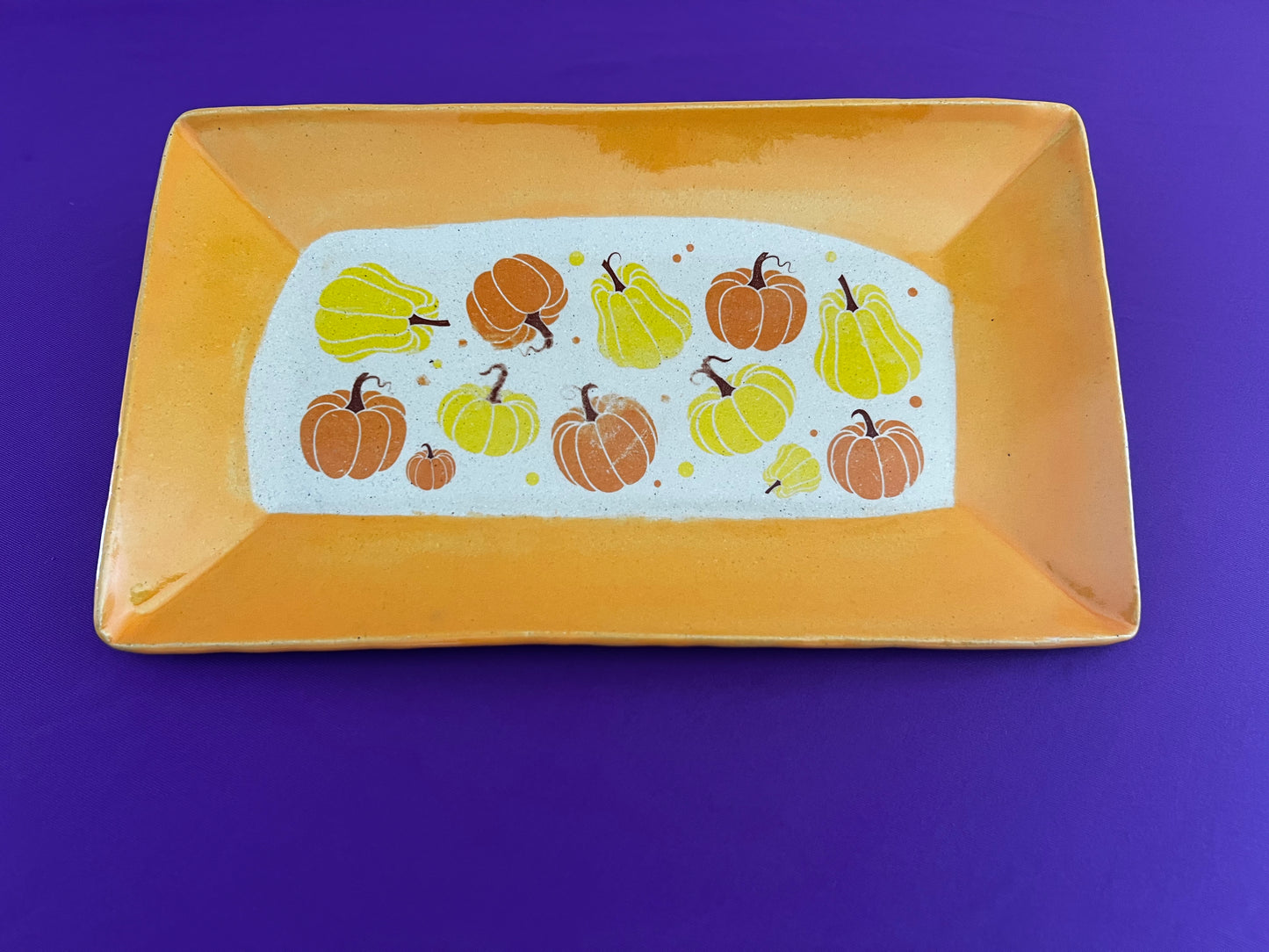 Small Pumpkin Platter