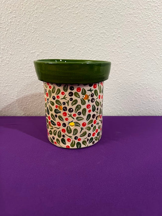 Ceramic Winter Berries Wax Warmer